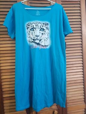 Secret Treasures Feline Fine Sleep Shirt L/XL (14-18) New
